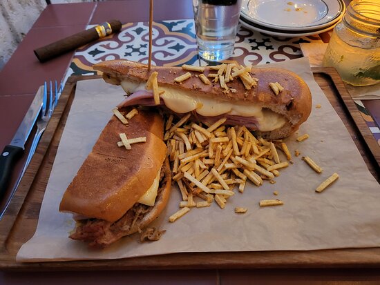 Havana 1957 signature dishes Vaca Frita de Pollo
Ropa Vieja
Sandwich Cubano